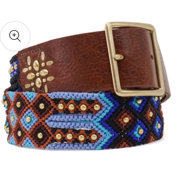 Calleen Cordero Cabo 1.75” Woven Belt Size 32 - Picture 1 of 13